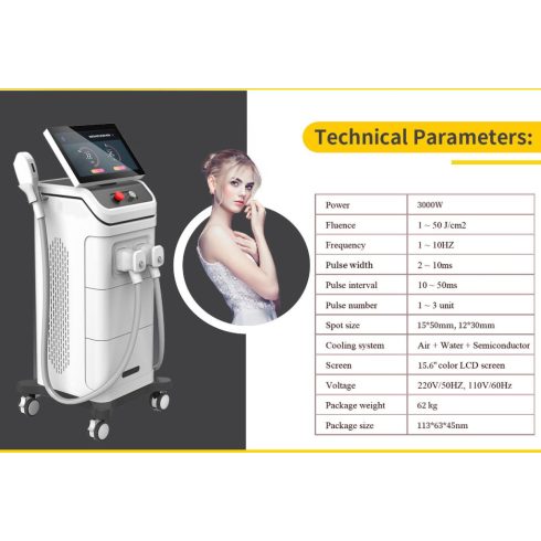 BV - SHR Two Handle Equipment - SHR Tartós Szőrtelenítő Készülék, 1db - br. 2.290.000Ft