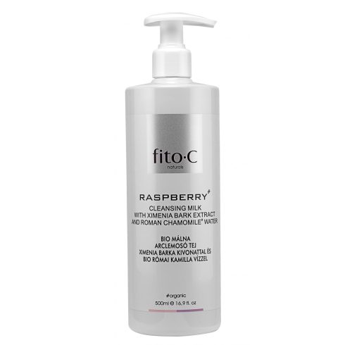 fito.C - Raspberry Cleansing Milk - Bio Málna Arclemosó Tej, 500ml