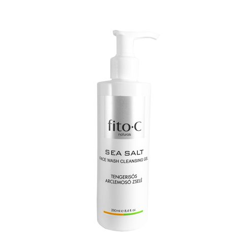 fito.C - Sea Salt Face Wash Cleansing Gel - Tengerisós Arclemosó Zselé, 250ml