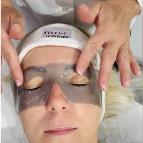 fito.C - Peptide-Trio Superhero Sheet Mask for the Eye Contour Area - Peptid Trio Szuperhős Lapmaszk a Szemkörnyékre,1db