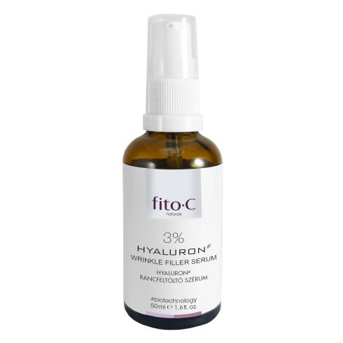 fito.C - 3% Hyaluron Wrinkle Filler Serum - 3% Hialuron Ráncfeltöltő Szérum, 50ml