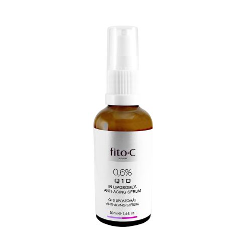 fito.C - 0,6% Q10 in Liposomes Anti-aging Serum - Q10 Liposzómás Anti-aging Szérum, 50ml