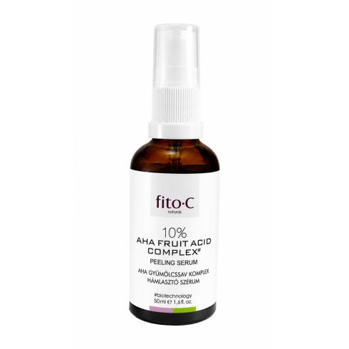 fito.C - 10% AHA Fruit Acids Complex Serum - 10% AHA Gyümölcssav Komplex Szérum, 50ml