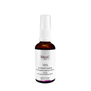   fito.C - 10%* 5 Peptides Anti-aging Complex Serum - 10%* 5 Peptid Anti-aging Komplex Szérum, 50ml