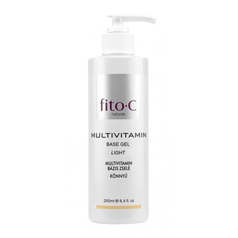 fito.C - Multivitamin Base Gel Light - Multivitamin Bázis Zselé, Könnyű, 250ml