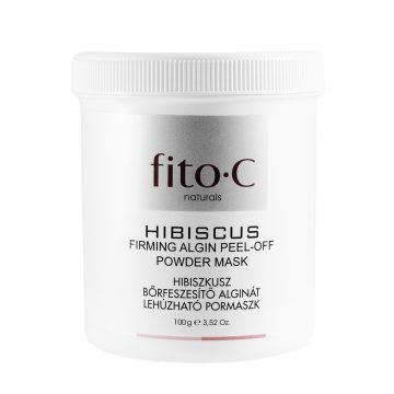   fito.C - Hibiscus Firming Algin Peel-off Powdermask - Hibiscus Bőrfeszesítő Alginát Lehúzható Pormaszk, 100g