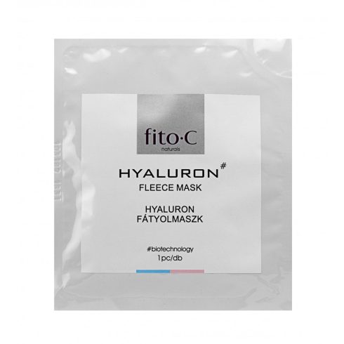 fito.C - Hyaluron Fleece Mask - Hyaluron Fátyolmaszk, 1db