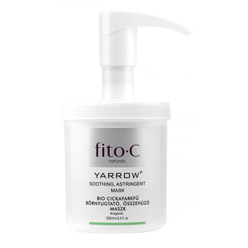 fito.C - Yarrow Soothing, Astringent Mask - Bio Cickafarkfű Bőrnyugtató, Összehúzó Maszk, 250ml
