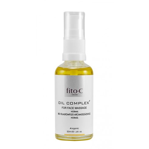 fito.C - Oil Complex  for Face Massage (normal) - Bio Olajkomplex Arcmasszázshoz, N (normál),  Uborkamag, Sárgabarackmag, Körömvirág 50ml