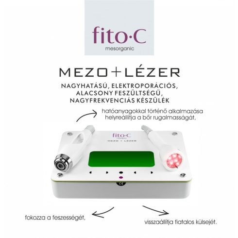 fito.C - Mezo+Lézer Tű Nélküli Mesoterápiás Készülék, Lézerrel, 1db - tesztergépet tudunk ingyenesen egy hétre adni! - az ár regisztráció után látható