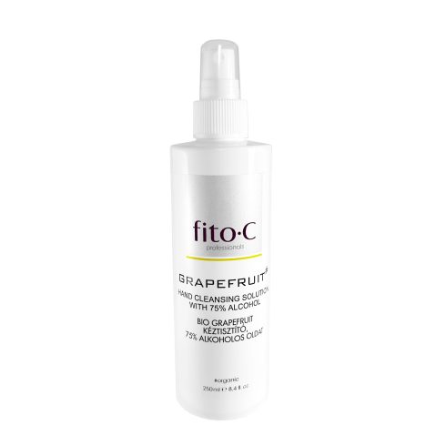 Fito.C - Grapefruit Hand Cleansing Solution Spray with 75% Alcohol - Bio Grapefruit Kéztisztító 75% Alkoholos Oldat Spray, 250ml