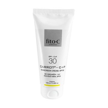   fito.C - Carrot - C+P Sunscreen Cream, SPF30 - Bio Sárgarépa - K+F Fényvédő Krém, SPF30, 100ml 