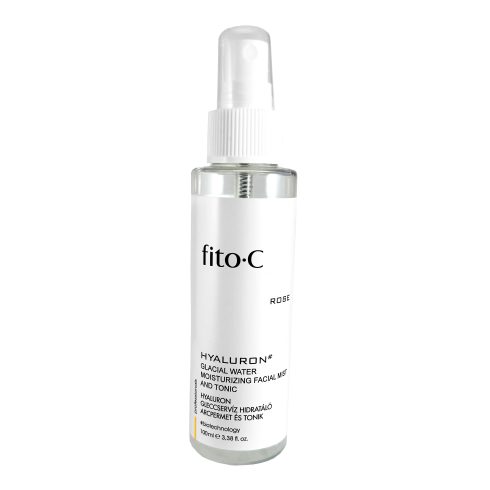 fito.C - Hyaluron, Glacial Water Moisturizing Mist & Tonic w. Rose Scent - Hyaluron, Gleccservíz Hidratáló Permet és Tonik, Rózsa Illattal, 100ml