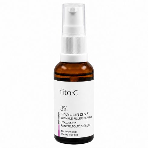 fito.C - 3% Hyaluron Wrinkle Filler Serum - 3% Hialuron Ráncfeltöltő Szérum, 30ml
