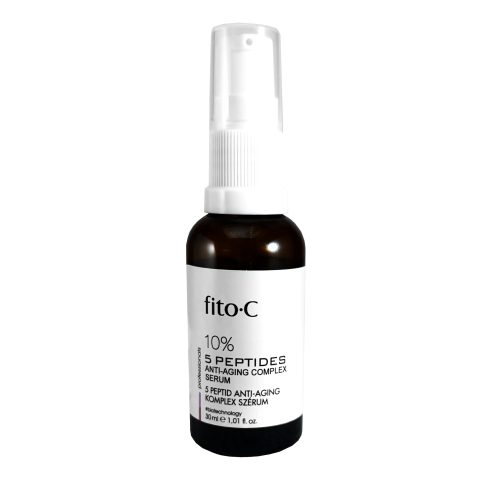 fito.C - 10%* 5 Peptides Anti-aging Complex Serum - 10%* 5 Peptid Anti-aging Komplex Szérum, 30ml