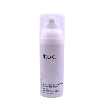   fito.C - AHA 5% + Peptide Peeling Top Cream - AHA 5% + Peptid Hámlasztó Top Krém, 30ml - MEGSZŰNŐ