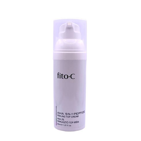 fito.C - AHA 5% + Peptide Peeling Top Cream - AHA 5% + Peptid Hámlasztó Top Krém, 30ml - MEGSZŰNŐ