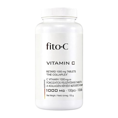 fito.C - Vitamin C Retard Tablets - C Vitamin Retard Tabletták, 1000mg, 100db