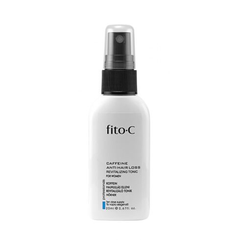 fito.C - Caffeine Anti Hair Loss Revitalizing Tonic for Women - Koffein Hajhullás Elleni Revitalizáló Tonik Nőknek, 20ml - TESZTER