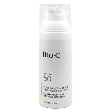   fito.C - Carrot - C+P Sunscreen Cream, SPF50 - Bio Sárgarépa - K+F Fényvédő Krém, SPF50, 50ml