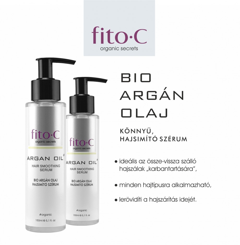 fito.C Argan Oil Hairsmoothing Serum Bio Arg n Olaj Hajs