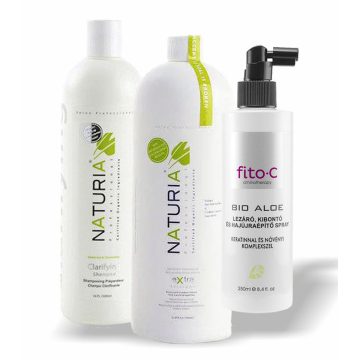   Natura Keratin Extra - Indulókészlet 2 - A Lezáró Spray a fitoC márkából - 15% árengedménnyel