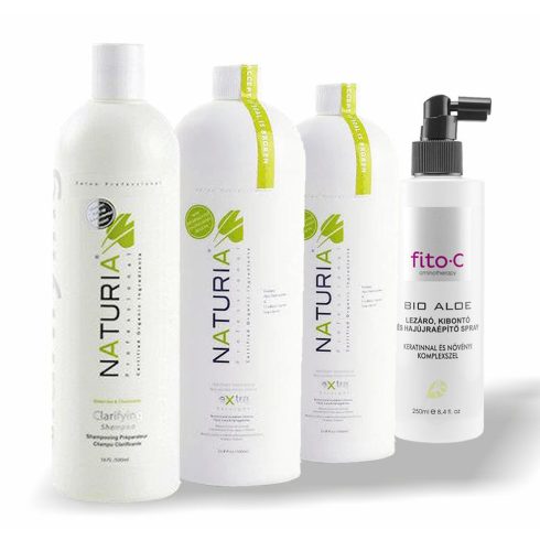 Natura Keratin Extra - Indulókészlet 3 - A Lezáró Spray a fitoC márkából - 20% árengedménnyel - 225.600,-