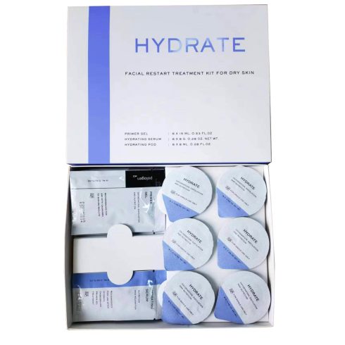 OXYGEN JET - HATÓANYAG KAPSZULÁK - HYDRATE - FOR DRY SKIN - HIDRATÁLÓ - 6db / DOBOZ - BR. 19.900,-
