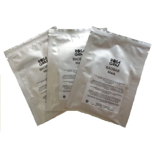 Rosa Graf - Baobab Fleece Mask - Baobab Hatóanyagos Lap Maszk, 20ml
