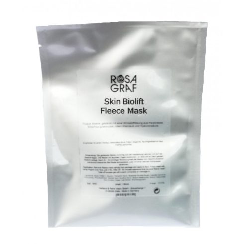 Rosa Graf - Skin Biolift Fleece Mask - Parazsázsa Biolift Hatóanyagos Lap Maszk, 1db 