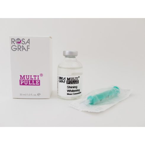 Rosa Graf - MultiPulle Meso Shining, Whitening Conc. - MultiPulle Mezo Fehérítő Koncentrátum, 30ml