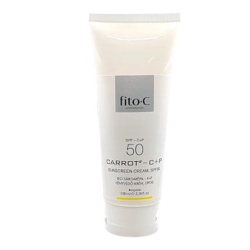   fito.C - Carrot - C+P Sunscreen Cream, SPF50 - Bio Sárgarépa - K+F Fényvédő Krém, SPF50, 100ml 